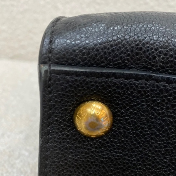 Authentic Pre-Owned Louis Vuitton Black Monogram Empriente Pont Neuf GM Bag - Picture 13 of 15